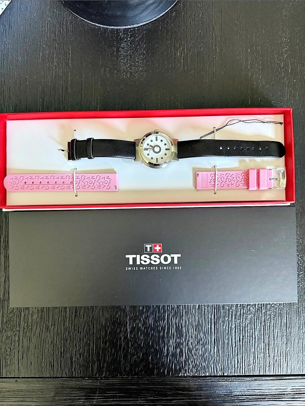Tissot Heritage Memphis Lady Limited Edition Watch Black & Gold